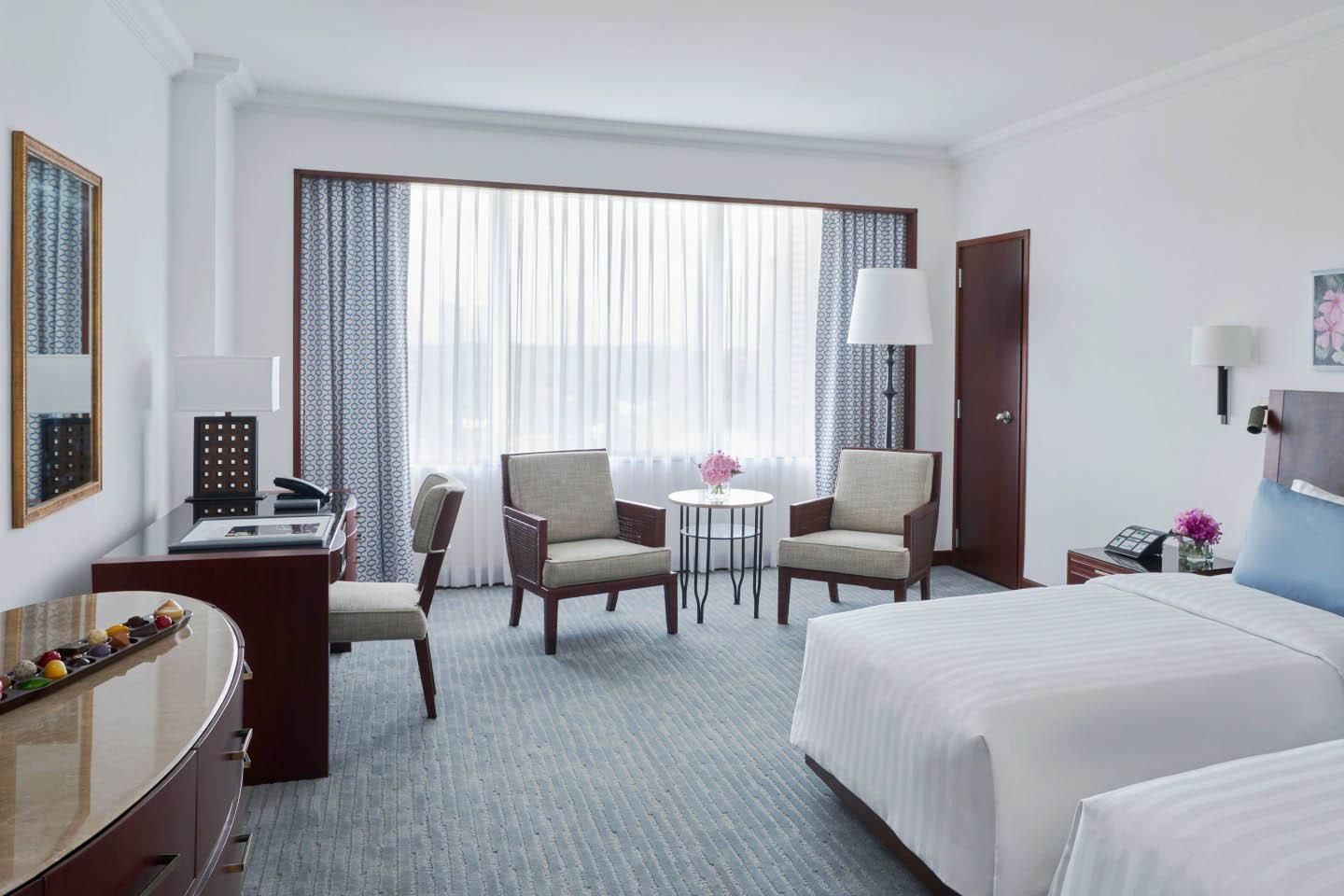 Hotel The Peninsula Manila Makati City Exteriér fotografie A room at the hotel