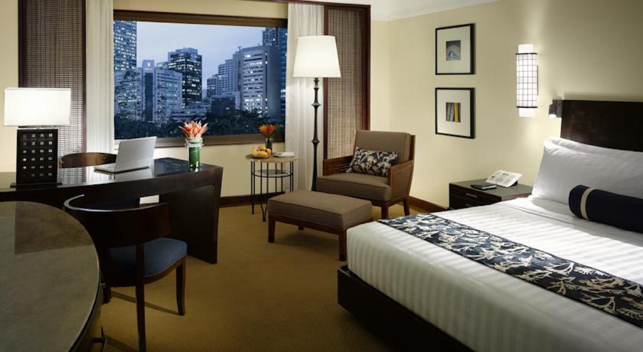 Hotel The Peninsula Manila Makati City Pokoj fotografie Deluxe Room