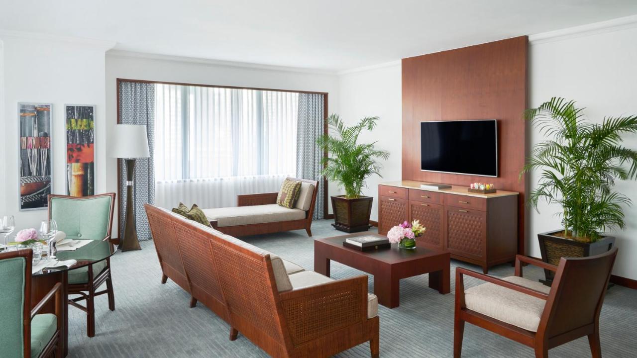 Hotel The Peninsula Manila Makati City Exteriér fotografie Living room