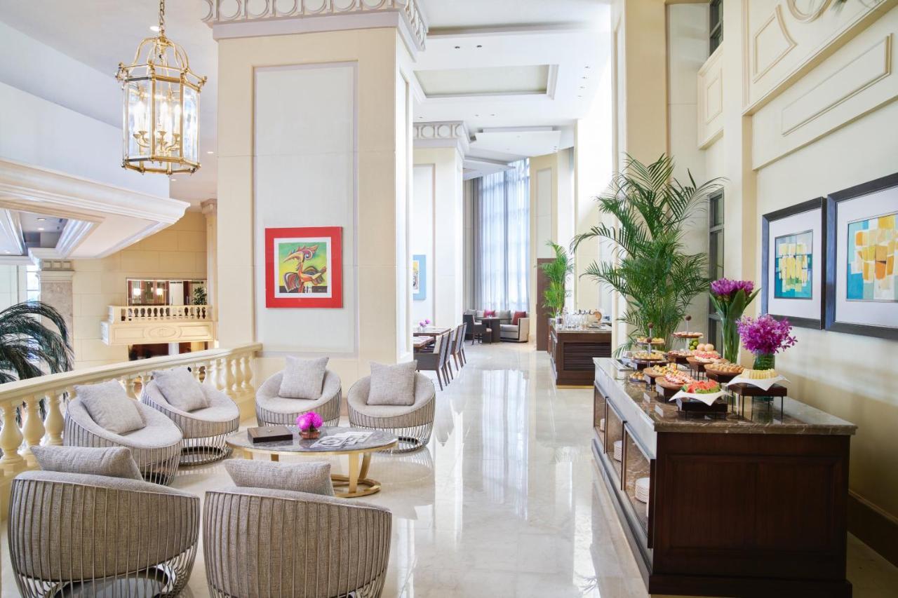 Hotel The Peninsula Manila Makati City Exteriér fotografie Lobby