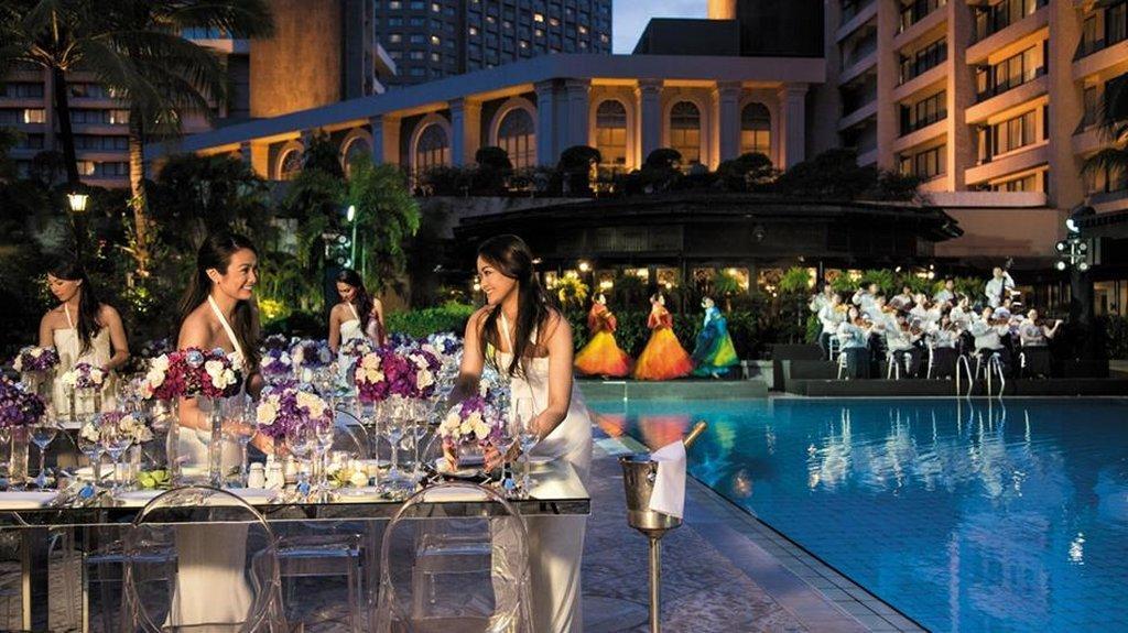 Hotel The Peninsula Manila Makati City Exteriér fotografie Wedding reception at the Four Seasons Hotel, Hong Kong