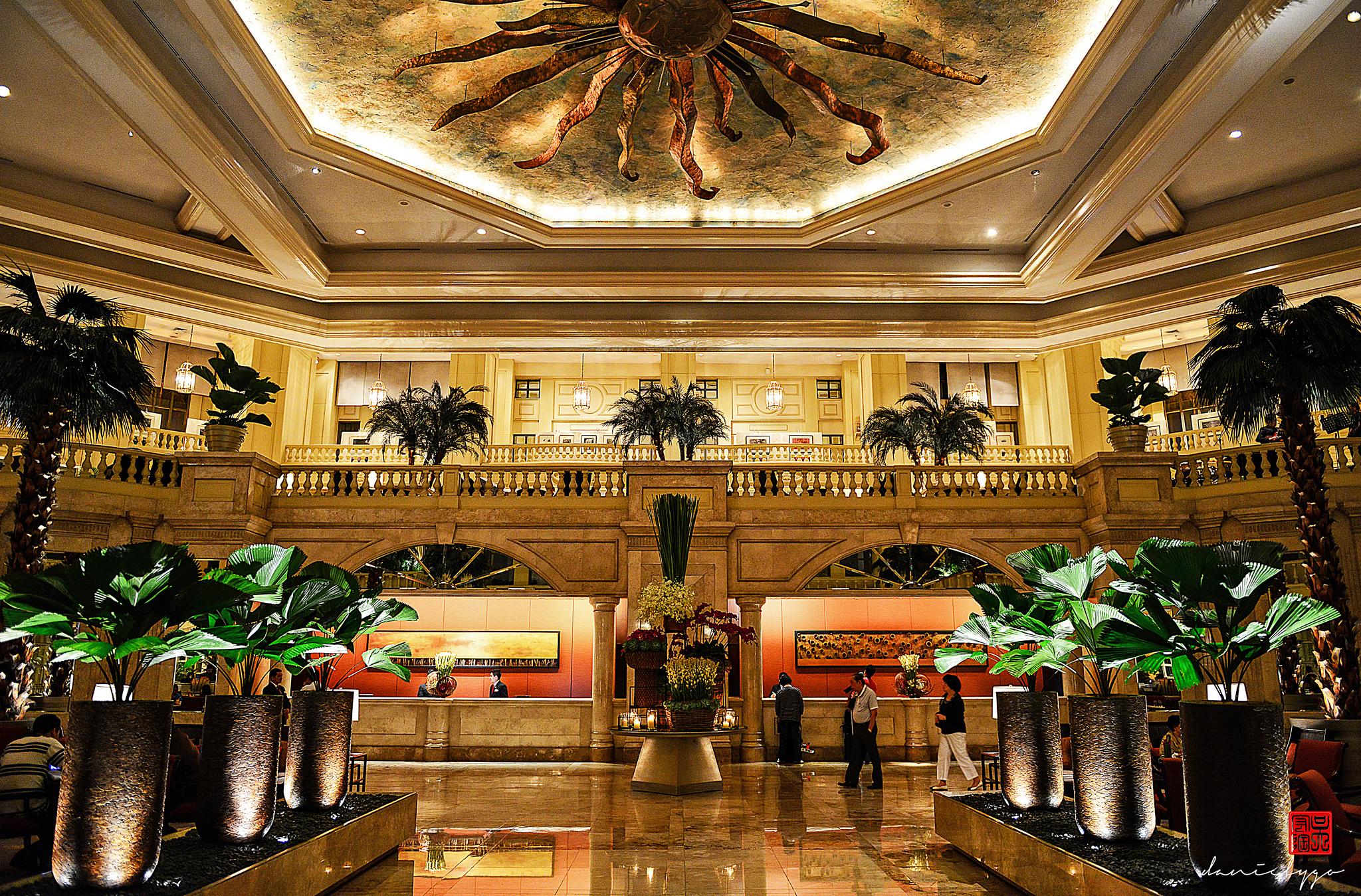 Hotel The Peninsula Manila Makati City Exteriér fotografie Lobby