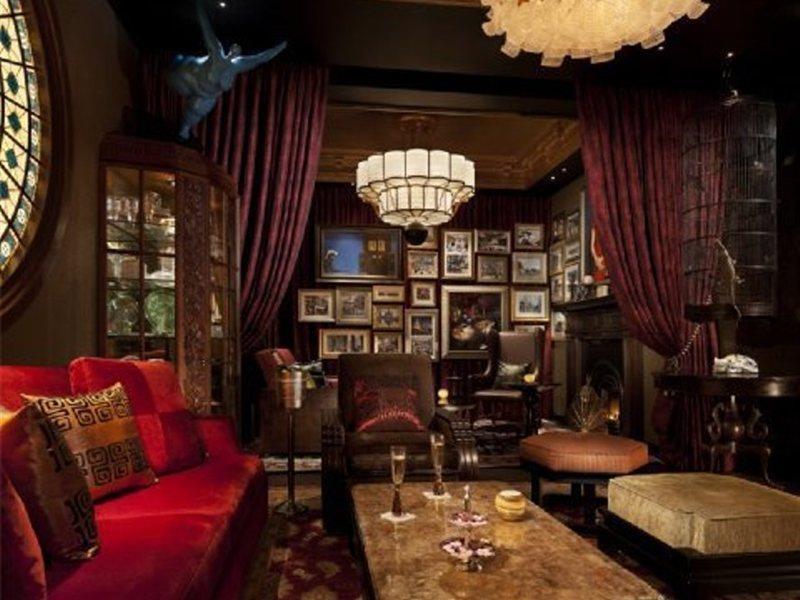 Hotel The Peninsula Manila Makati City Restaurace fotografie The library at Wynn